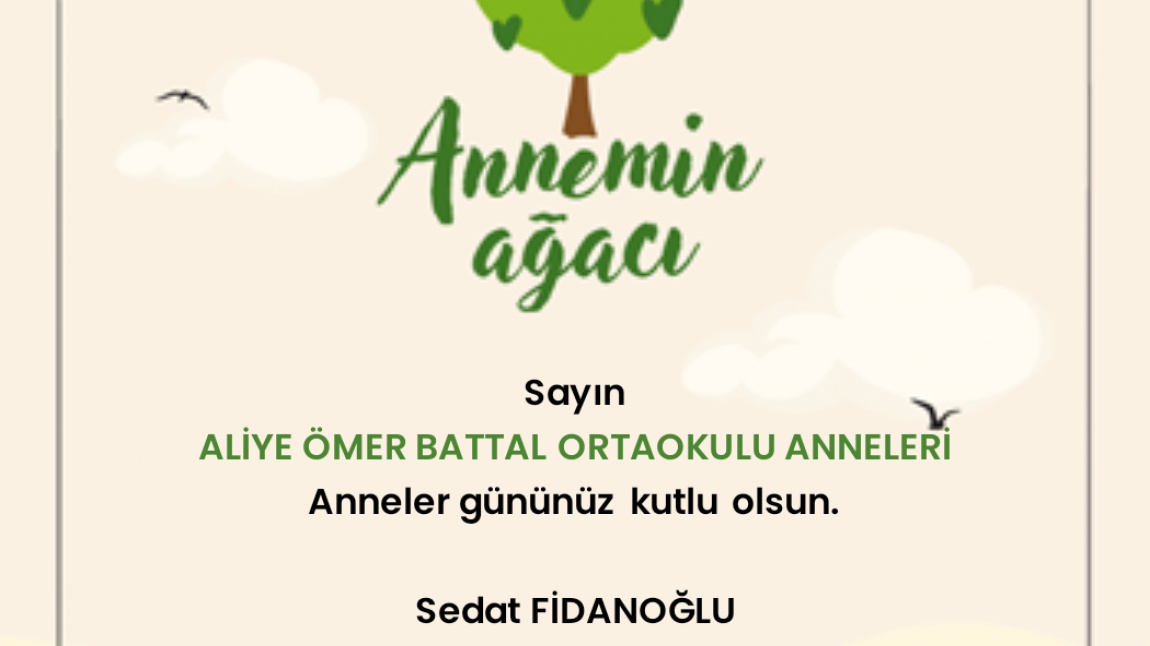 ANNELER GÜNÜ MESAJI